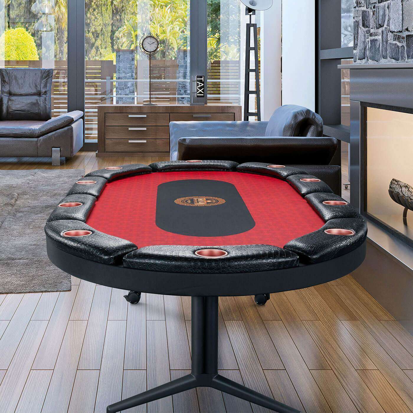 découvrez notre table de poker de haute qualité, parfaite pour des parties entre amis ou en famille. confort, style et durabilité garantis pour une expérience de jeu immersive.