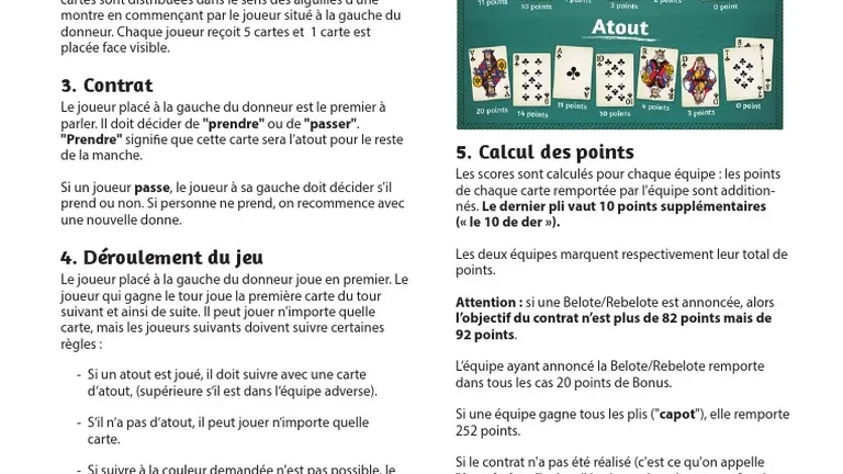 découvrez les règles complètes de la belote, le jeu de cartes populaire. apprenez à jouer, les différentes variantes et astuces pour gagner.